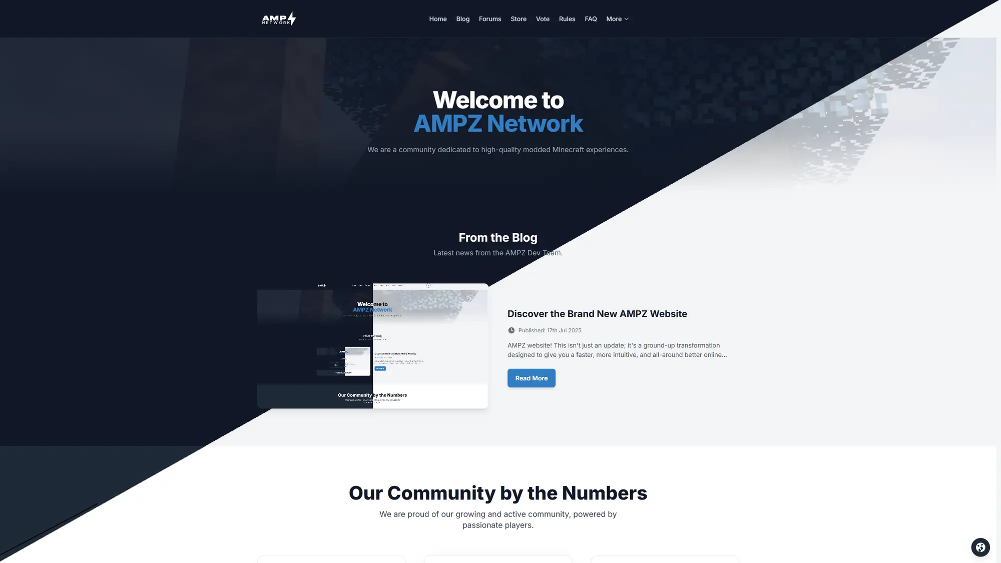 Discover the Brand New AMPZ Website